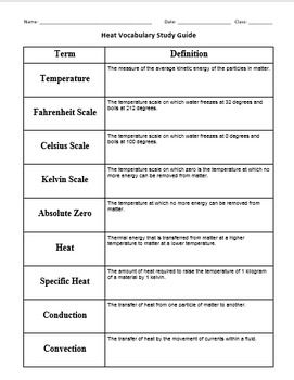 Specific Heat Worksheet Answers Key Chemistry