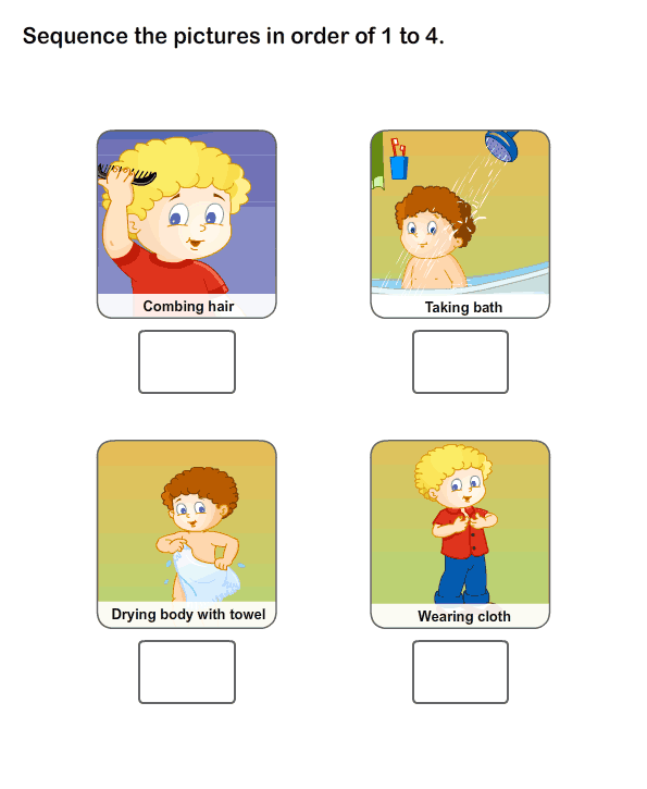 Directions Worksheet 1st Grade