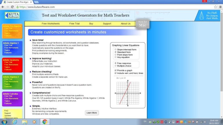 Kuta Math Software