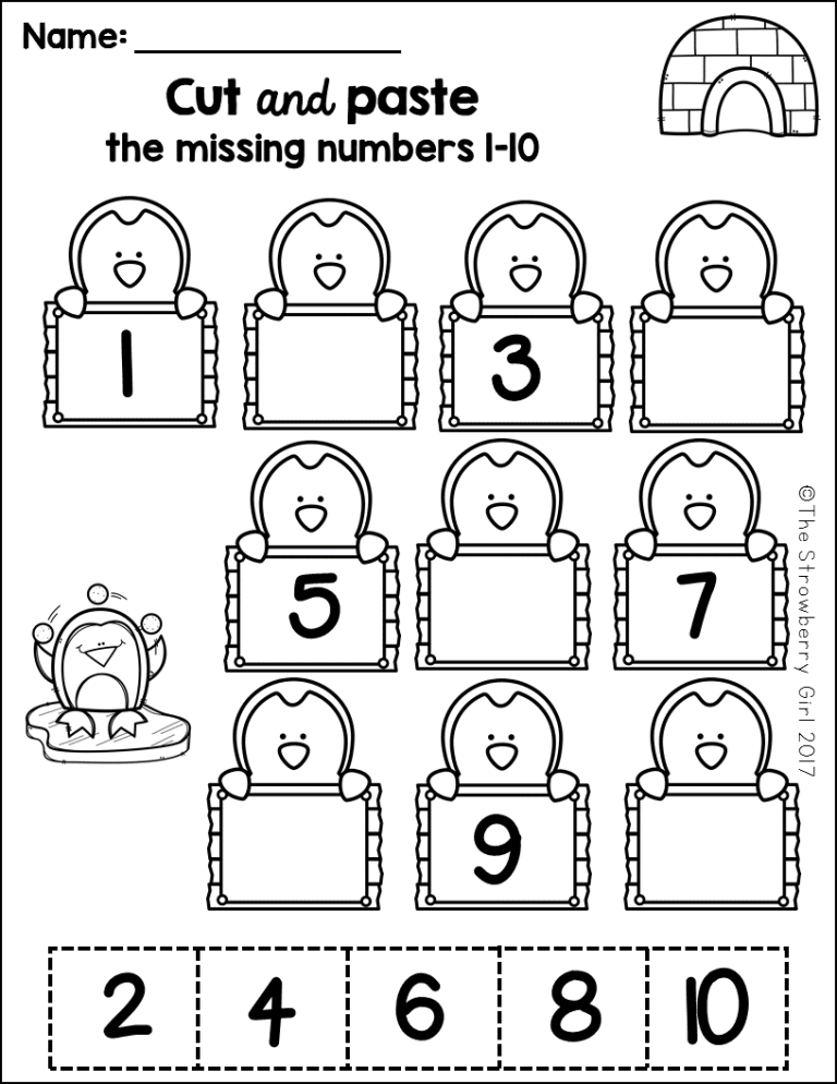 Preschool Math Worksheets