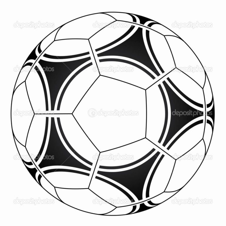 Soccer Ball Coloring Page