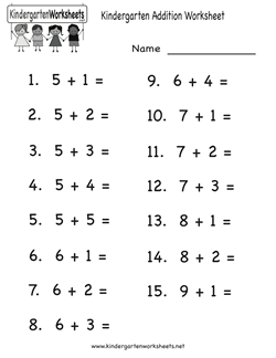 Math Practice Worksheets Addition