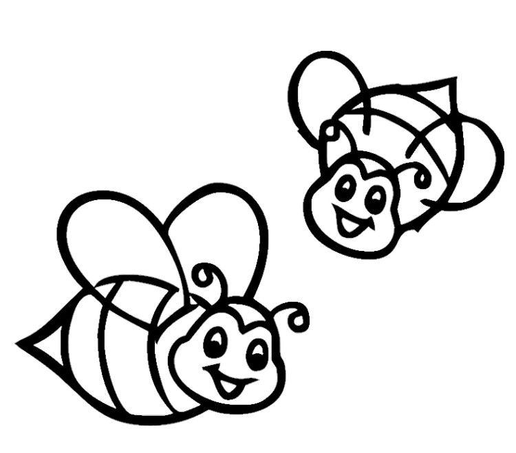 Bee Coloring