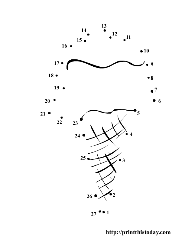 Printable Dot To Dot For Kids