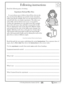 Reading Comprehension Year 5 Free Printable