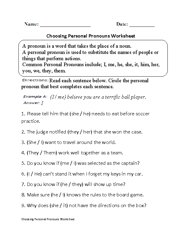 Types Of Nouns Worksheet For Class 5