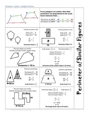 Similar Figures Worksheet Answers