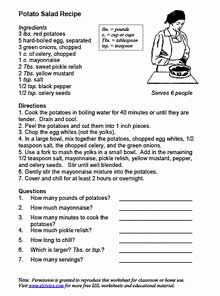 Life Skills Worksheets