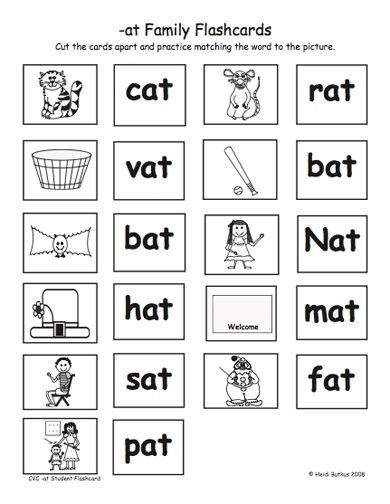 Cvc Words Worksheets Pdf