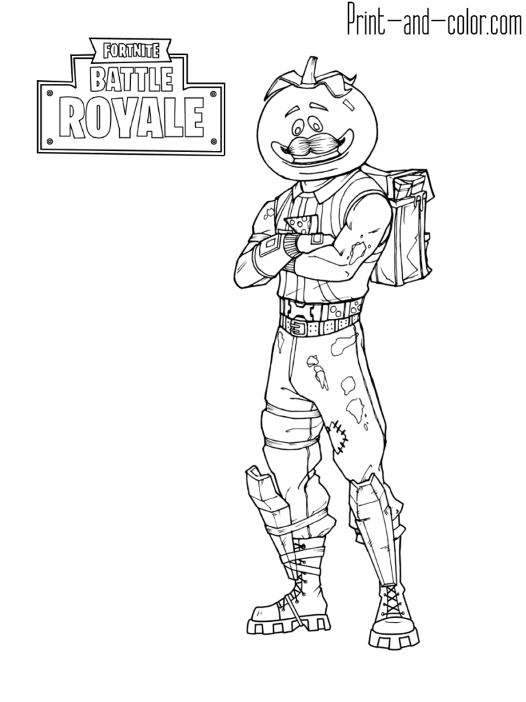 Fortnite Coloring Pages To Print