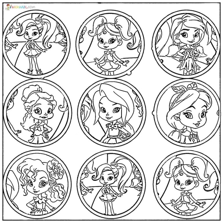 Rainbow Rangers Coloring Pages