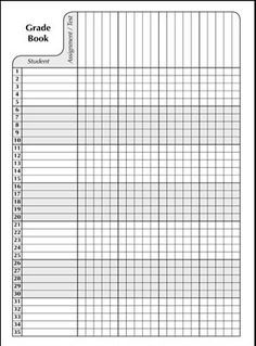 Grading Sheet Free