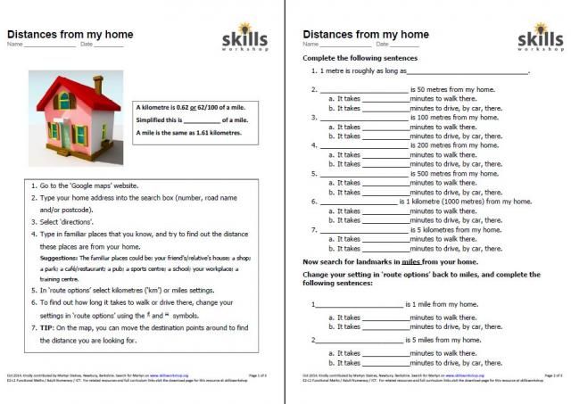 Level 2 Functional Skills Maths Worksheets