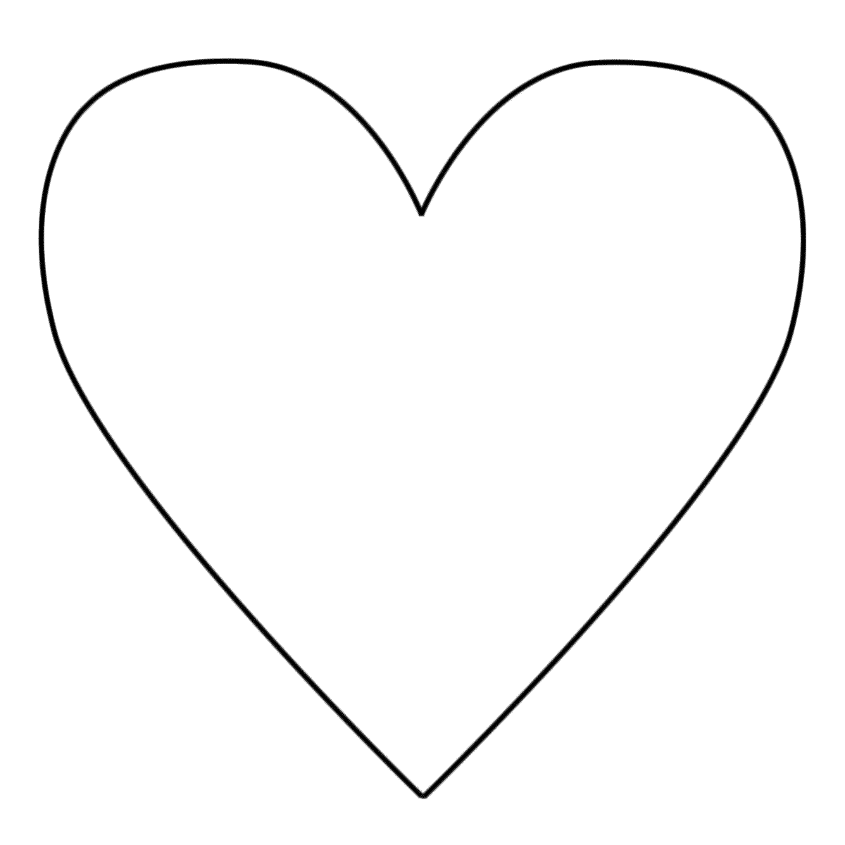 Heart Coloring Pages Printable