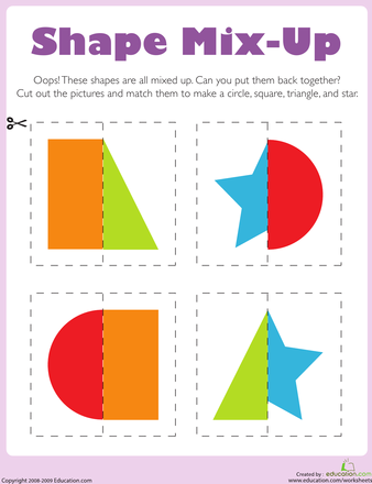 Printable Shapes To Cut