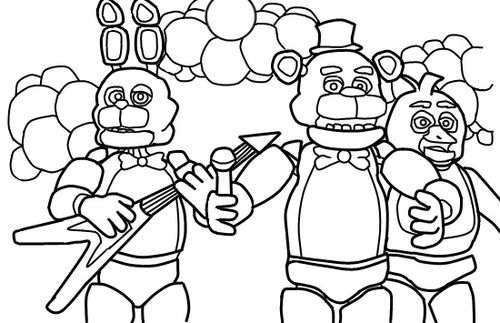 Fnaf Coloring