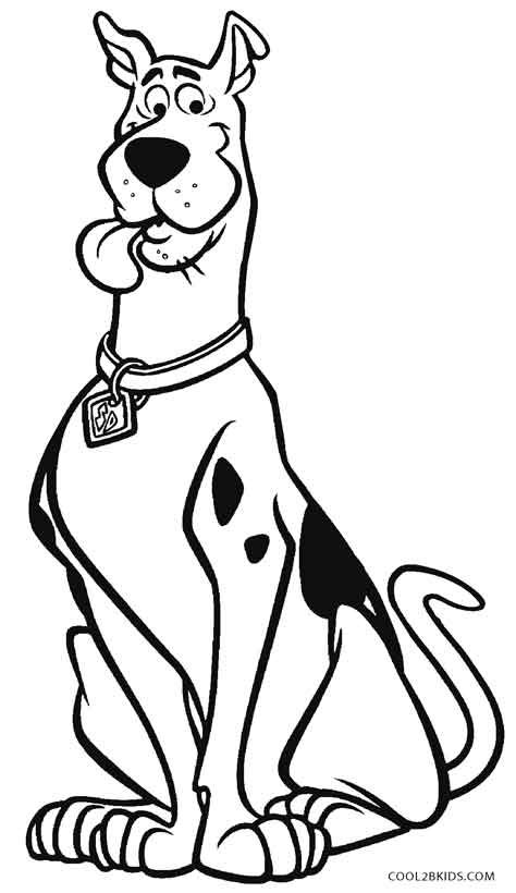 Scooby Doo Coloring Pages