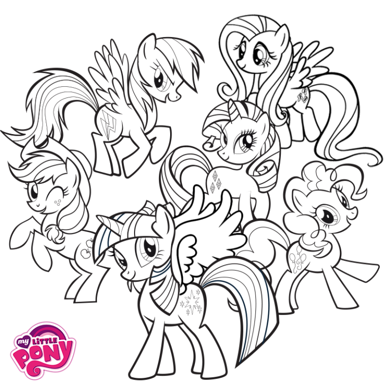 Mlp Coloring Pages