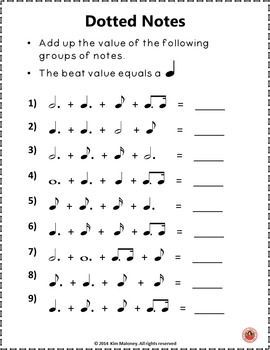 Music Theory Worksheets Answers