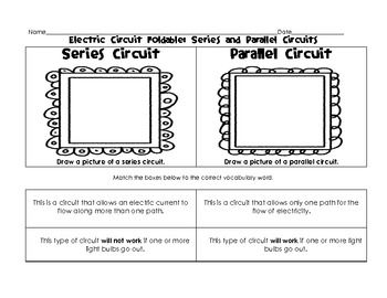 Circuits Worksheet 4th Grade