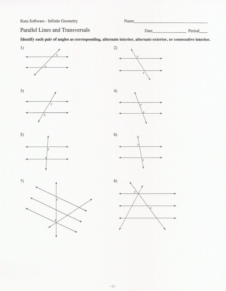 Kuta Software Infinite Geometry