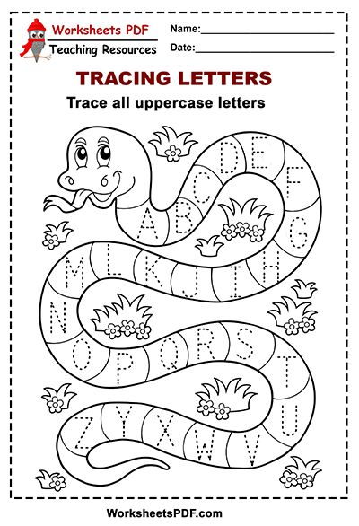 Tracing Letters Pdf Download