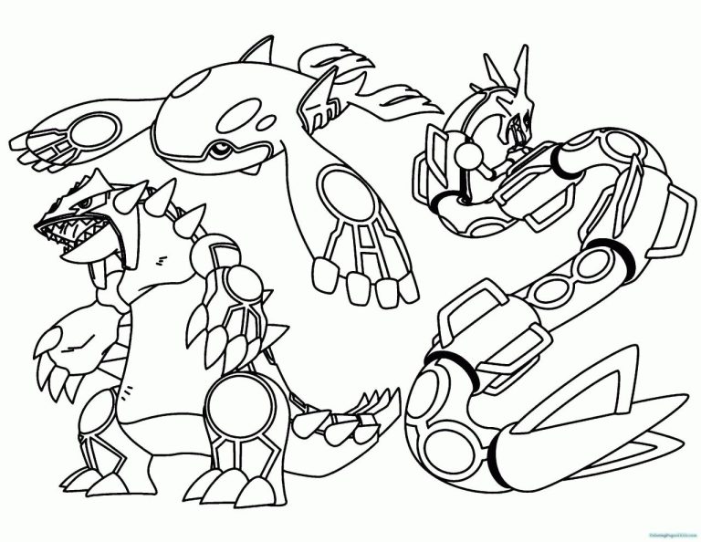 Pokemon Printable Coloring Pages