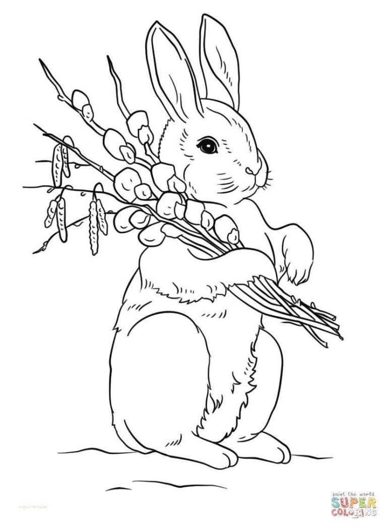 Easter Bunny Coloring Pages