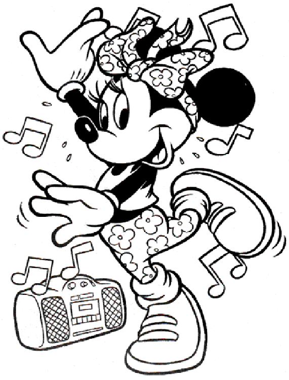 Minnie Mouse Pictures To Print