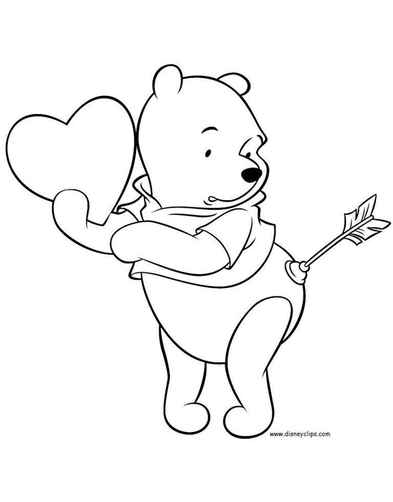 Pooh Coloring Pages