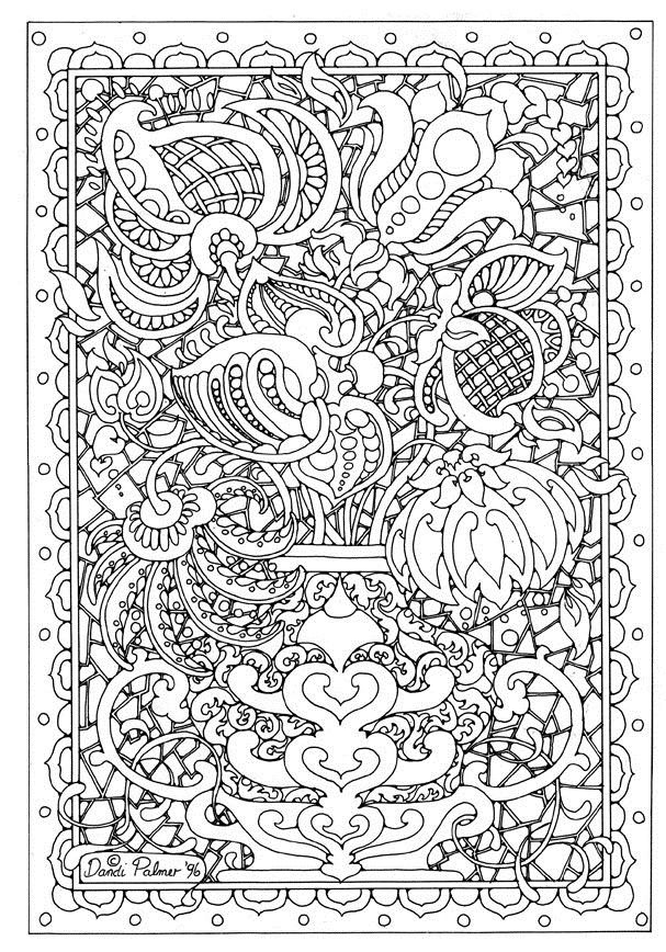 Detailed Coloring Pages