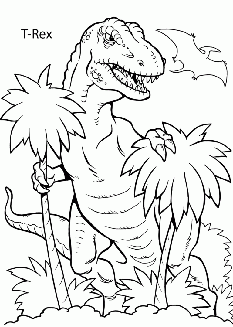 Dinosaur Coloring Pages