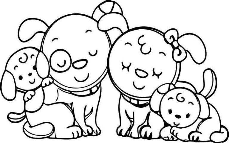 Family Coloring Pages