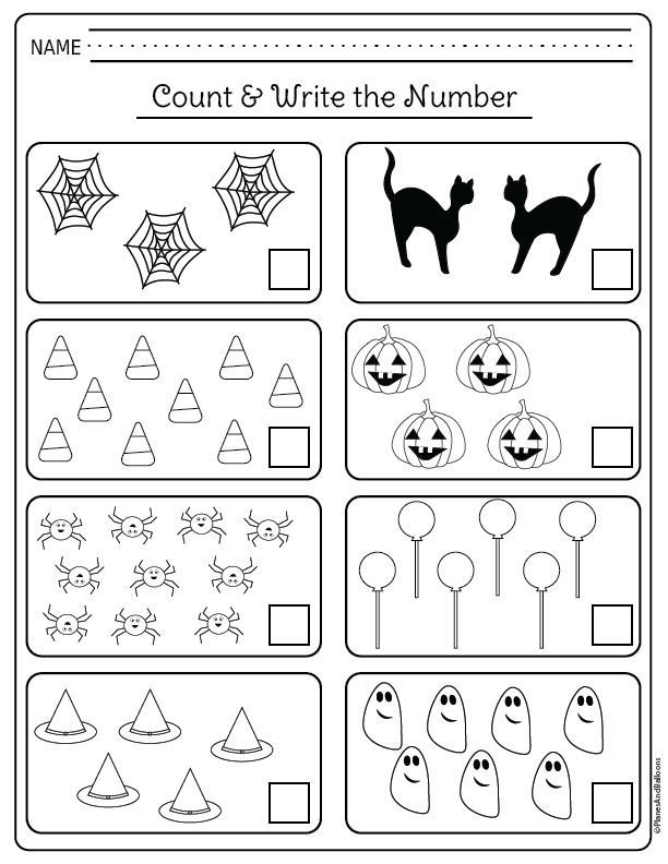 Halloween Worksheets Preschool