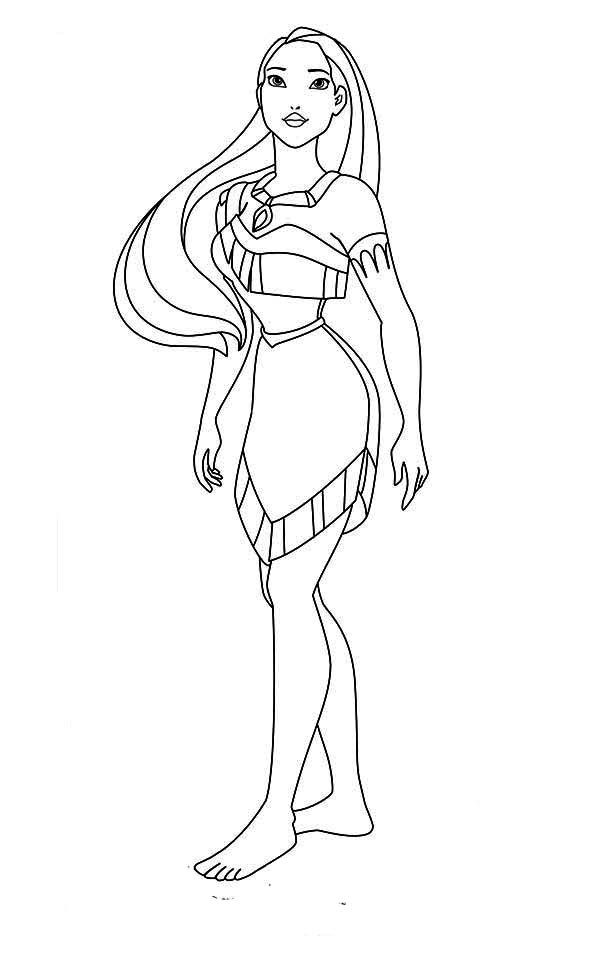 Pocahontas Coloring Pages