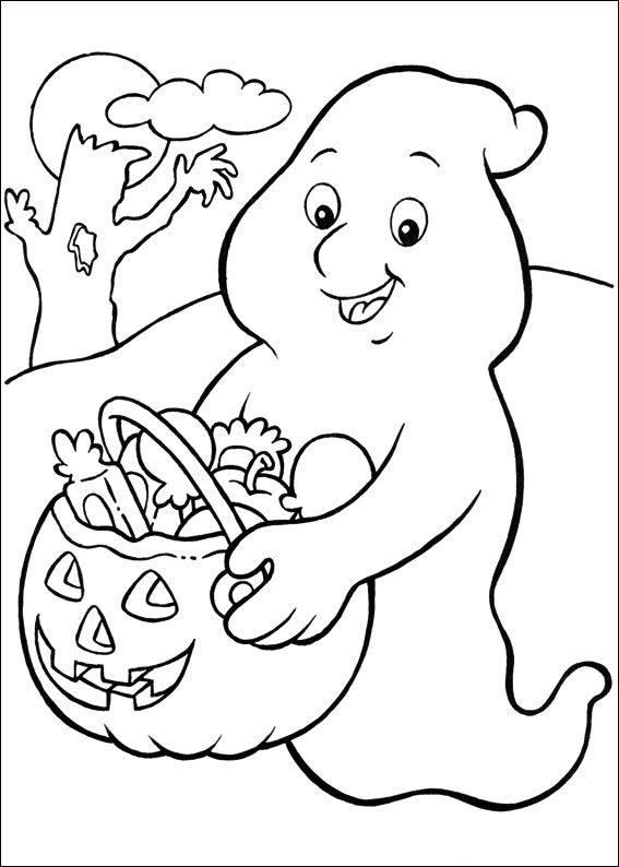 Printable Coloring Pages Halloween