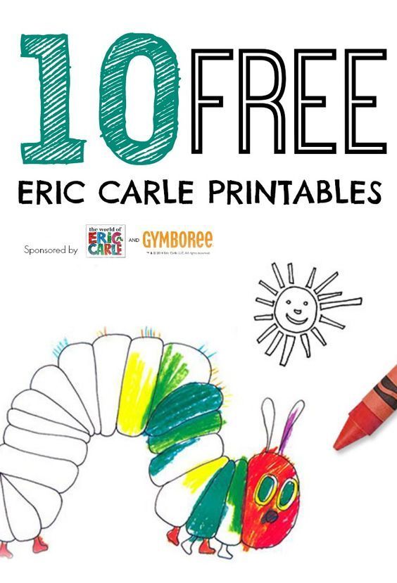 Eric Carle Coloring Pages