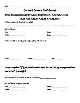 Histogram Worksheet Kuta