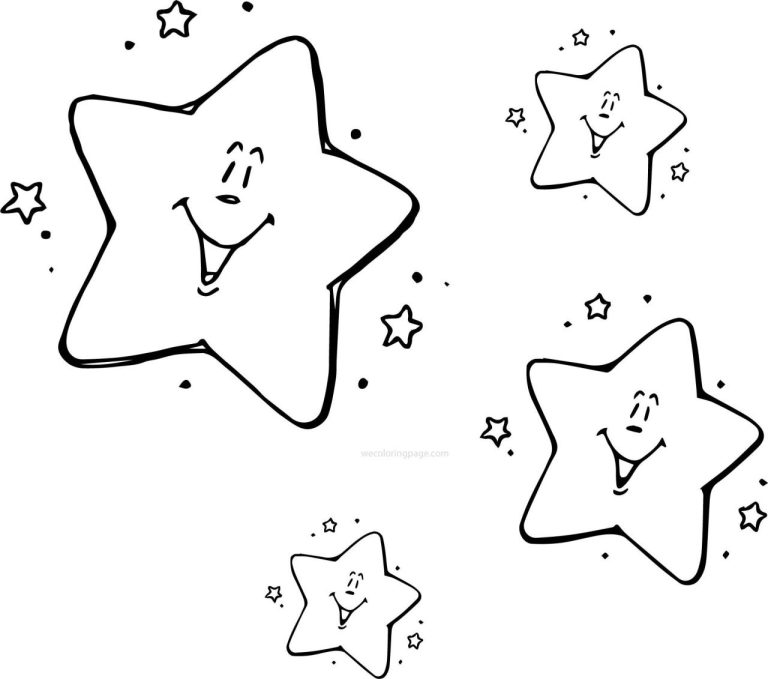 Star Coloring Sheet