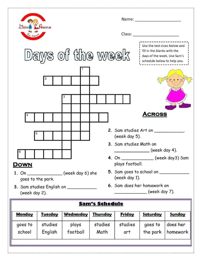 Grade 4 English Worksheets