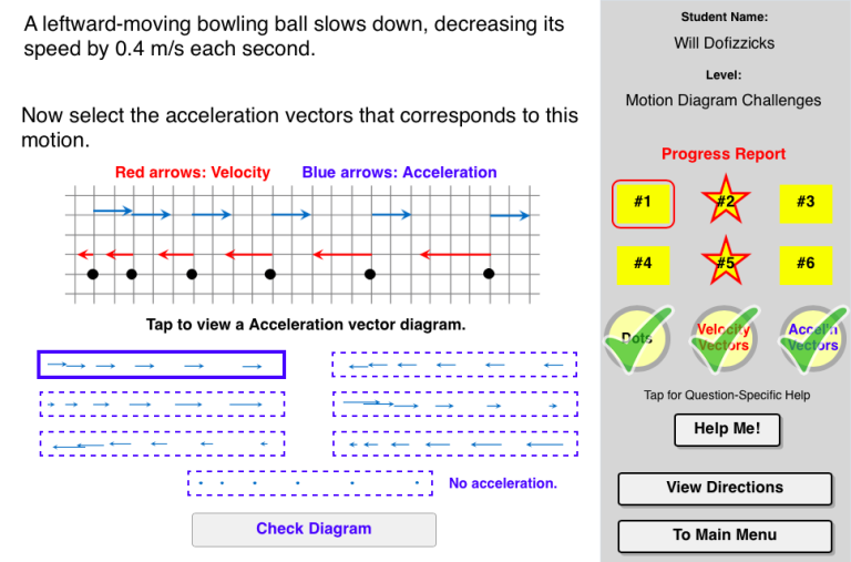 The Physics Classroom 2009 Acceleration Answer Key