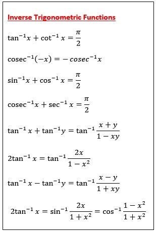 Trigonometry Worksheets Grade 11