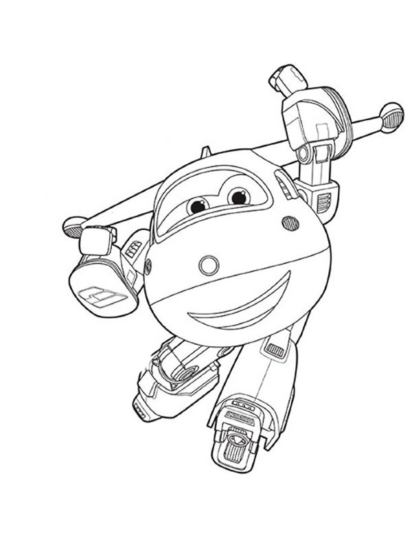 Super Wings Coloring Pages