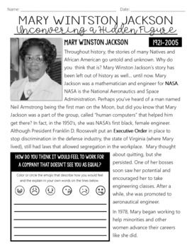 Hidden Figures Movie Worksheet