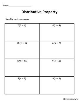 Equivalent Expressions Worksheet 5th Grade