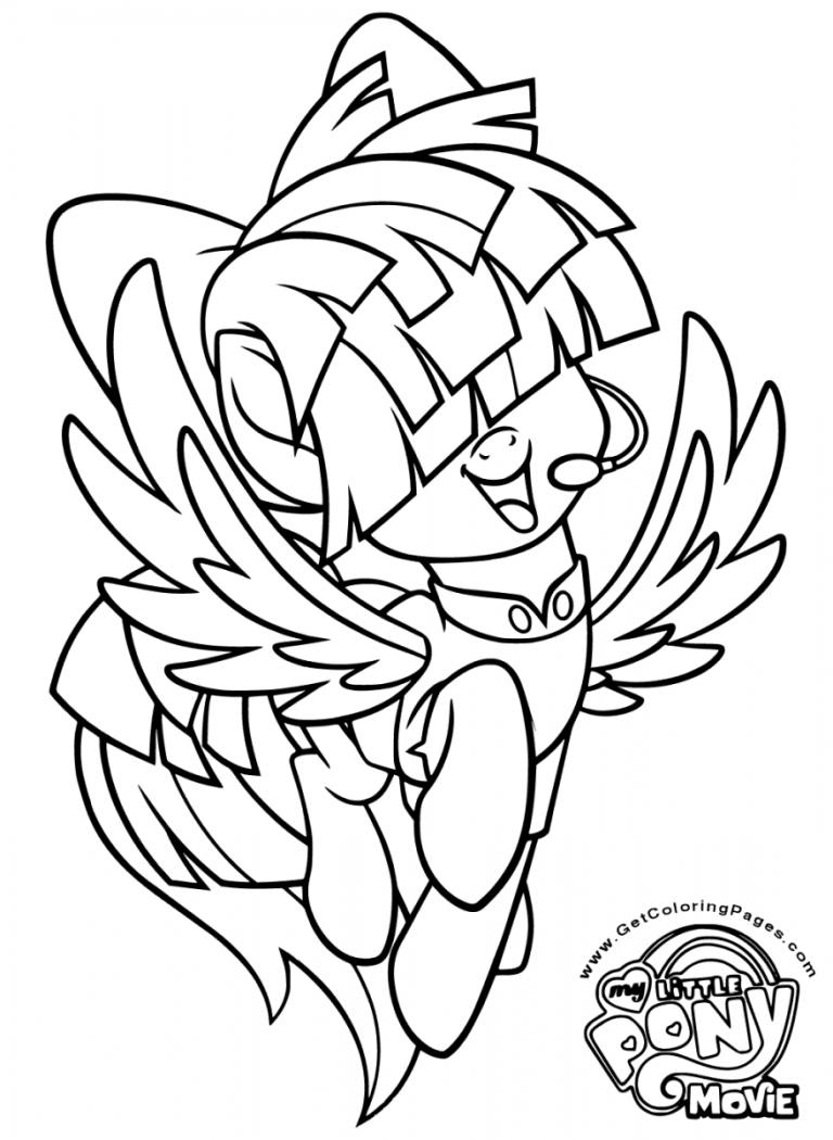 My Little Pony Movie Coloring Pages