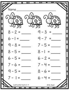 Preschool Math Worksheets For Toddlers