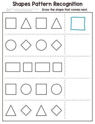 Shapes Worksheets For Kids