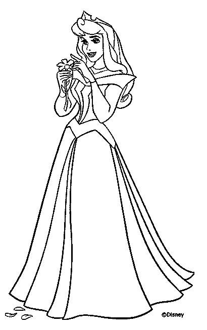 Printable Princess Coloring Pages