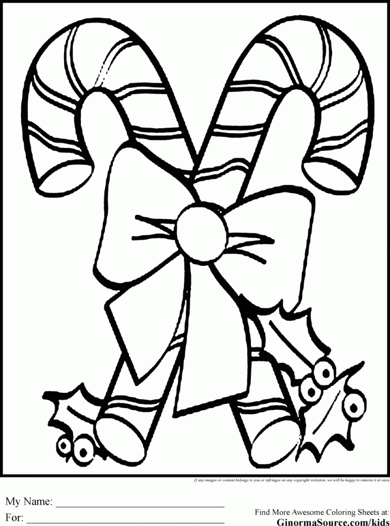 Christmas Coloring Sheets For Kids